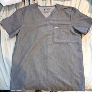 Mens Figs Leon Scrub Top